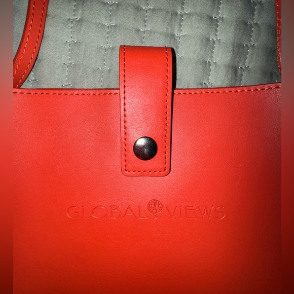 Global Views Orange Crossbody Bag - Picture 9 of 12